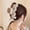 Beige, variant on Large Faux Fur Hair Claw Clips, Non-slip Plush Shark Clips for Thick & Thin Hair, Fashion Wave Hair Accessories for Women Girls, Ideal for Fall & Winter Daily Wear