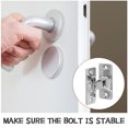 thumbnail image 3 of OHOIOLLA 2Ud Para Puerta Barn Door De Inoxidable Seguro Para Interior Hogar, 3 of 7