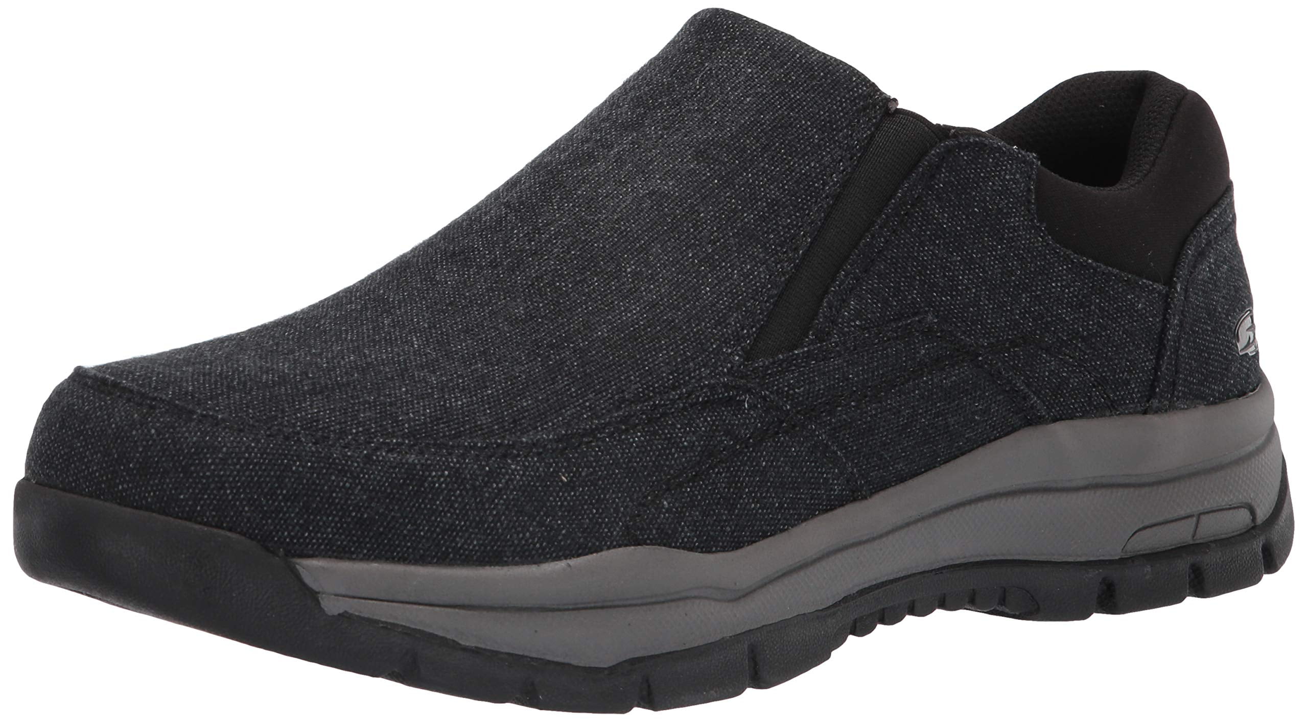Dr. Scholl's Shoes Men's Vero Sneaker (10.5 Wide, Black Canvas