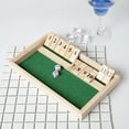 thumbnail image 2 of Shut The Box Classic Wooden Family Board Games, 2 of 7