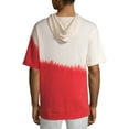 thumbnail image 5 of No Boundaries Men's and Big Men's Tie Dye Short Sleeve Hoodie, up to Size 5XL, 5 of 6