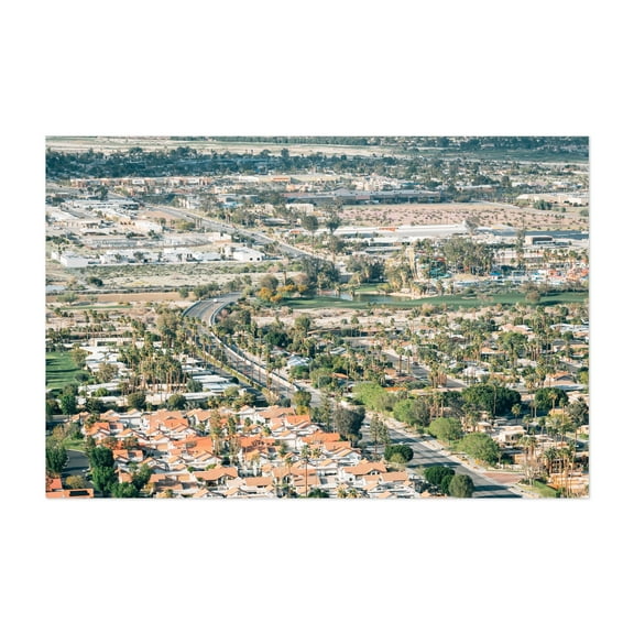 Palm Springs Views 01 - Palm Springs California Photography Unframed Wall Art Print 5 x 7 inches