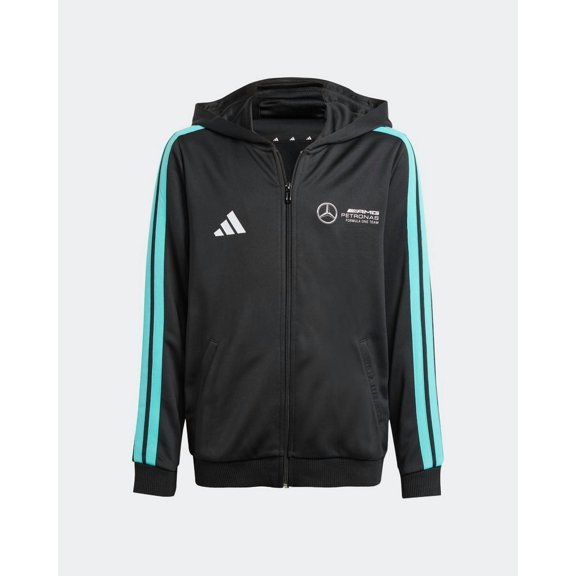 Mercedes AMG Petronas F1 Team x Adidas Kids DNA Full-Zip Hoody Black