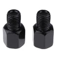 thumbnail image 2 of koolsoo 2Pcs Adaptateur Moto Vis de Conversion Vis Miroir Accessoires Pièces, 8mm /, 2 of 7