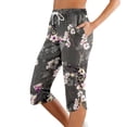 thumbnail image 1 of WILLBEST Pantalones Casuales para Mujer, Cómodos Pantalones Cortos de Verano, Diseño Elástico y Transpirable para Uso Diario y Actividades de Ocio. Grande, 1 of 4