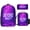 Virtual Forest Neon Cyber, variant on 3 Piece Backpack Sets 17 Inch Bookbag, Insulated Lunch Bag & Pencil Case Combo, Xray Skull