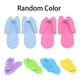 thumbnail image 1 of 12 pares de chanclas desechables interiores aleatorias de espuma para uso en hoteles y salones de pedicura, 1 of 6