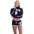 thumbnail image 2 of LIFEGUARD Licensed Cropped Pullover Ladies Hoodie (Navy, Medium), 2 of 4