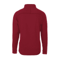 thumbnail image 3 of Men's-Cutter & Buck  Heather Red Toronto FC Mainsail Sweater-Knit Half-Zip Raglan Pullover Jacket, 3 of 3