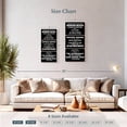 thumbnail image 4 of Elephant Stock San Diego Bus Roll Wall Art - Vertical Multi Panel Canvas - Hallway Wall Decor - Inspirational And Typography Multi Panel - Black And White Decor - 12" x 27", 4 of 8