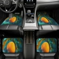 thumbnail image 7 of Pofeuu Mango In The Rain Print Car Foot Mat Set of 4 Pieces - All-Weather Full Set Floor Mats for Cars Trucks SUVs, 7 of 7