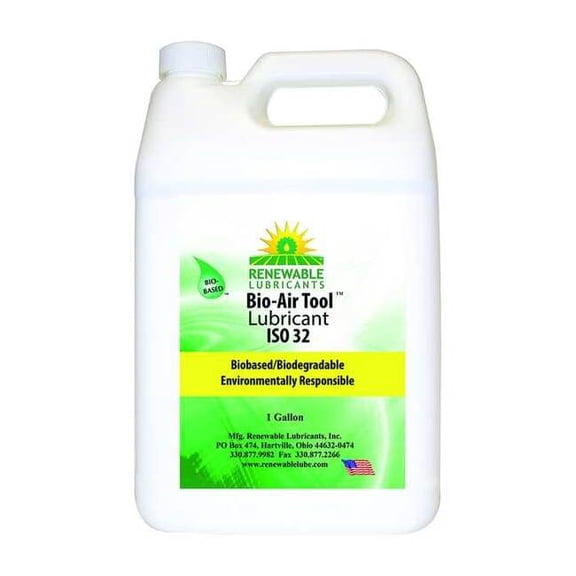 Renewable Lubricants 1 gal., Jug, Vegetable Oil, Yellow 83113