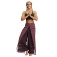 thumbnail image 2 of Vedolay Women&nbsp;Pants Women's High Waisted Yoga Pants Stretch Sweatpants Wide Leg Casual Pants,Purple XXL, 2 of 5