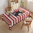 thumbnail image 1 of Washable and Wrinkle-Resistant Rectangular Tablecloth, 47.2 by 35 Inches, Durable Polyester Fabric for Indoor and Outdoor Dining, Perfect for Restaurants, Picnics and Parties, 1 of 8