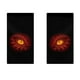 thumbnail image 2 of Uuiauoio Spooky Halloween Window Stickers with Animal Eye Design for Scary Party Decorations Reusable Polyester Curtains for Indoor Outdoor Use, 2 of 6