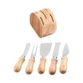 thumbnail image 3 of de queso de 5 piezas, para , esparcidor de queso, cuchillo para queso de acero inoxidable, herramientas de cocina, juego, 3 of 9