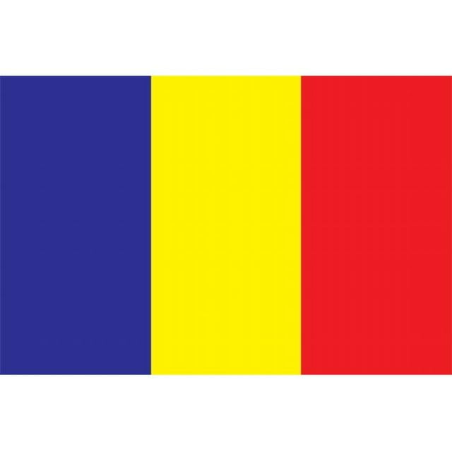 Annin Flagmakers 191551 Drapeau du Tchad 3 Pi x 5 Pi Nyl-Glo