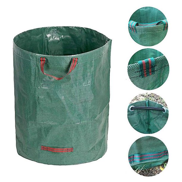 Garden Bags 200l,Bag Of Waste Garbage Vgtaux Fabric Reinforced Foldable ...