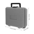 thumbnail image 2 of CHUANK Plastic Tool Storage Case Tool Organizer Box with Handle Tools Container Carrying Suitcase Parts Case for Hardware and Small Parts, 2 of 8