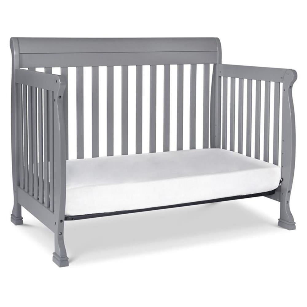 DaVinci Kalani 4-in-1 Convertible Crib in Grey Finish