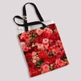 thumbnail image 2 of PKQWTM Abstract flowers Close up Canvas Shoulder Bags Handbags Tote Bags Shopping Bag, 2 of 2