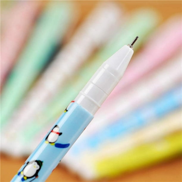 Cute Color Pens for Women Toshine Colorful Gel Ink Pen Set Unicorn Flamingo Pens Multicolor Gel Ink Roller Ball Pens for Kids Girls Children Students
