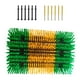 thumbnail image 4 of Cepillo rascador para ganado Rascador para animales Rascador para vacas Cepillo de completo para ovejas Verde y amarillo, 4 of 9