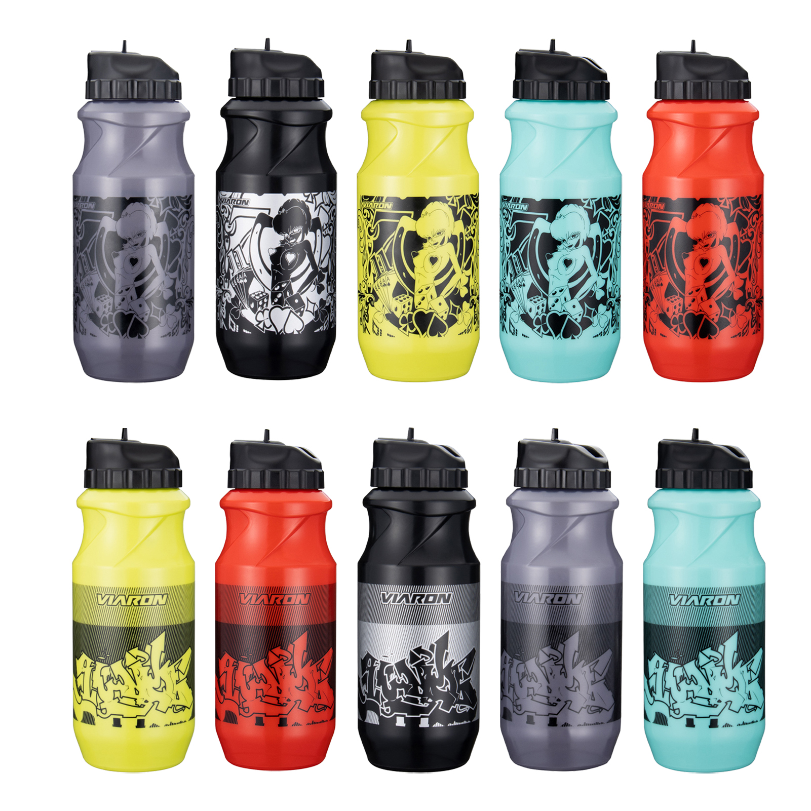 Cheers.US 700ml Sports Squeeze Water Bottles Free Bike & Sport Bottle