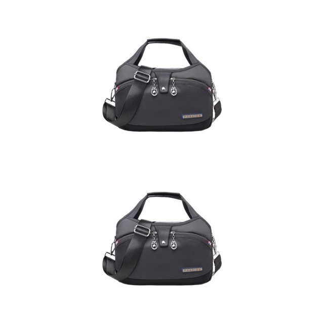 Destyer Carry All Essentials In Style With Hand Bag Sturdy And Durable Crossbody Bag dark grey 29*19*9*12 2Set