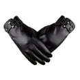 thumbnail image 3 of Hombres prueba Impermeable Guantes de invierno Motocicleta Negro Zulema guantes de invierno para hombre, 3 of 8