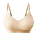 thumbnail image 4 of Brasier sin Varillas Mujer Sujetadores Push-up para Mujer, Diseño de Copa Color Melocotón para Realce y Soporte, sin Aros y Suaves. Extra Grande, 4 of 4