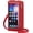 Bright Red, variant on Phone Purse Crossbody Bags for Women Small Travel Wallet Touch Screen RFID Blocking Black