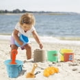 thumbnail image 4 of Children's Beach Toy Car Sand Digging Tool Baby Beach Play Indoor Digging Shovel Bucket Sand Pool Set Turtle Sandbox Top, 4 of 8