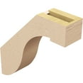 thumbnail image 5 of Ekena Millwork 3"W x 12"D x 12"H Del Monte Rough Cedar Woodgrain TimberThane Knee Brace, Primed, 5 of 6