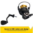 thumbnail image 4 of Spinning Reel Fishing Line Winder Fishing Reels Saltwater Metal Profession High Speed Ultralig Spinning Spool 1000-5000 Series ,Rigid Aluminum Skeletal Frame, 4 of 6