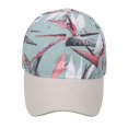 thumbnail image 3 of Xysaqa Beach Trucker Hats for Women Snapback Floral Print Baseball Cap for Summer Travel Outdoor, 3 of 6