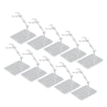 thumbnail image 1 of 10 Pcs Figure Model Stand High Stability Figure Display Holder, Premium Material, Easy Assembly Figure Model Stand, High Stability Display Holder for 6 Inch Action Figures, 1 of 7