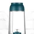 thumbnail image 1 of Licuadora portátil, vaso exprimidor recargable de 10 oz para batidos (verde) Ndcxsfigh Libre de BPA, 1 of 5