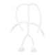 thumbnail image 4 of Plush Toy Skeleton Movable Joint Doll Skeleton for Toy Doll Making, 4 of 4