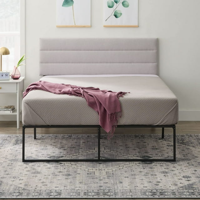 Wincastle Horizontal Channel Upholstered Headboard , Adjustable Height, Tufted