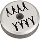 thumbnail image 2 of Crosley CR9100A-AB Adaptador de aluminio 45, espejo The Beatles Abbey, 2 of 2