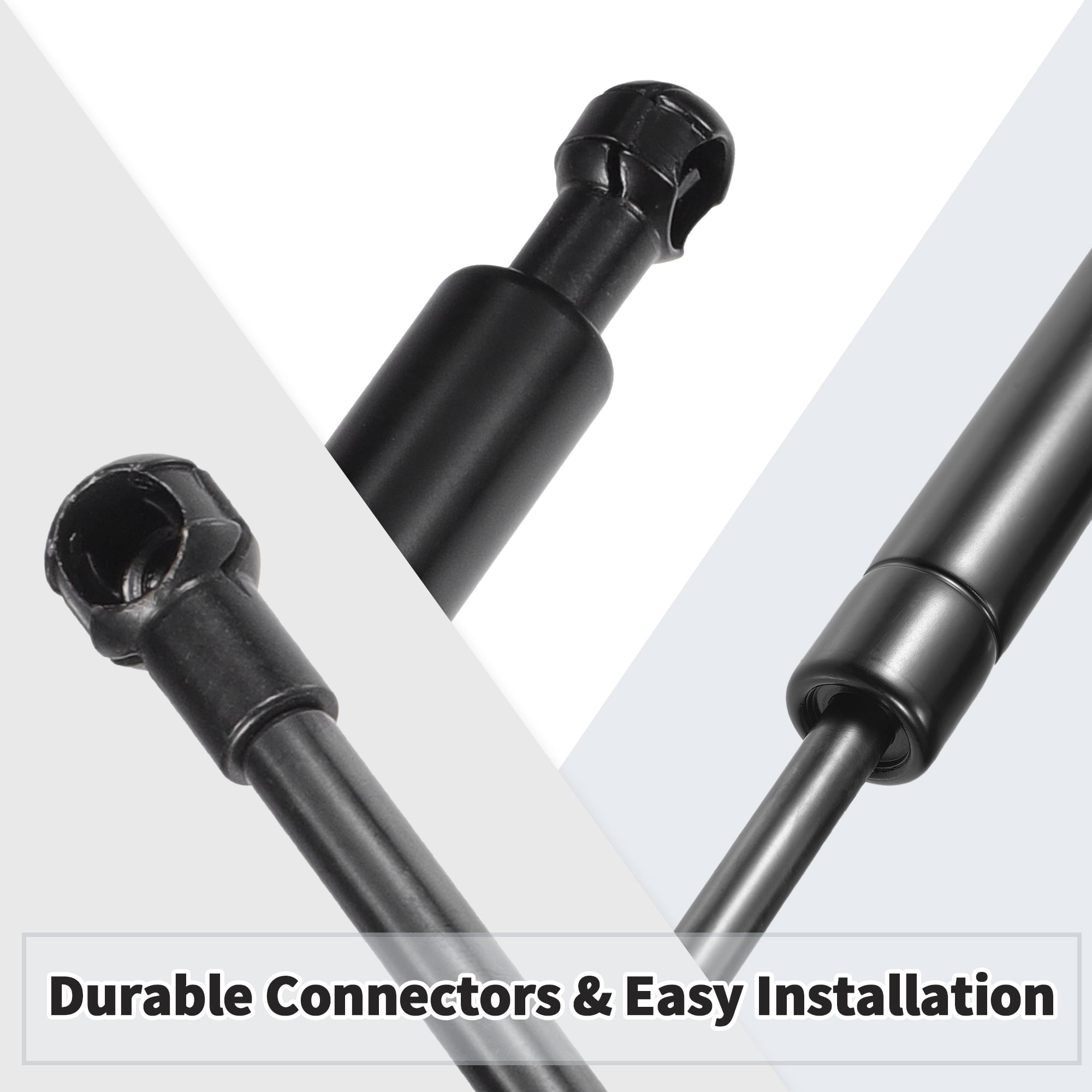 Unique Bargains 2 Pcs Black Front Hood Lift Supports Struts Shocks Gas Spring for Mercedes-Benz Sprinter 907 2018-2023