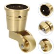 thumbnail image 3 of Rueda universal, rueda de latón resistente, rueda giratoria de 360 ​​grados para muebles, 3 of 4