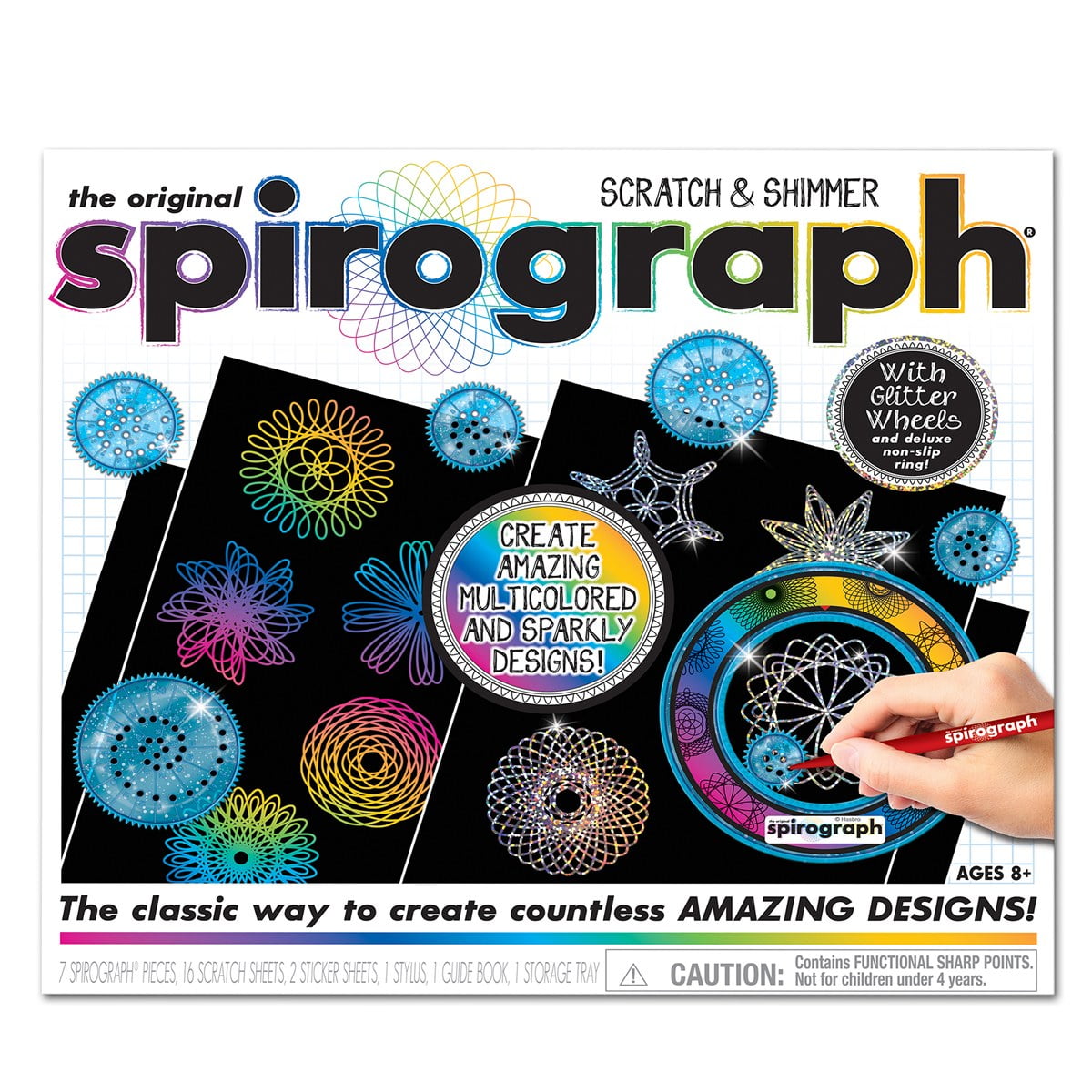 SPIROGRAPH SCRATCH & SPARKLE