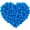 150PCS-Blue, variant on 150 Pieces Pom Poms, 1 Inch Purple Craft Pom Poms, Fuzzy Pompom Puff Balls, Small Pom Pom Balls for DIY, Arts, Crafts Projects, Birthday Decorations