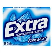 Extra Peppermint Gum Slim Pack (Pack of 4)