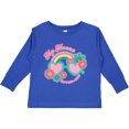 thumbnail image 3 of Inktastic Nonna Loves Me Girls Granddaughter Rainbow Girls Long Sleeve Toddler T-Shirt, 3 of 5