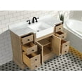 thumbnail image 2 of Ari Kitchen & Bath Kelly 48" Solid Wood Bathroom Vanity in Weathered Fir, 2 of 8