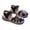 Black, variant on LIUJUNSHOP Toddler Girls Summer Sandals Soft Sole Baotou Beach Footwear for Medium Large Children Comfortable Outdoor Play Shoes Brown 4.5-5Years