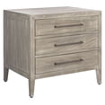 thumbnail image 5 of SAFAVIEH Couture Ariella Modern Nightstand with 3 Drawers, Light Grey, 5 of 15